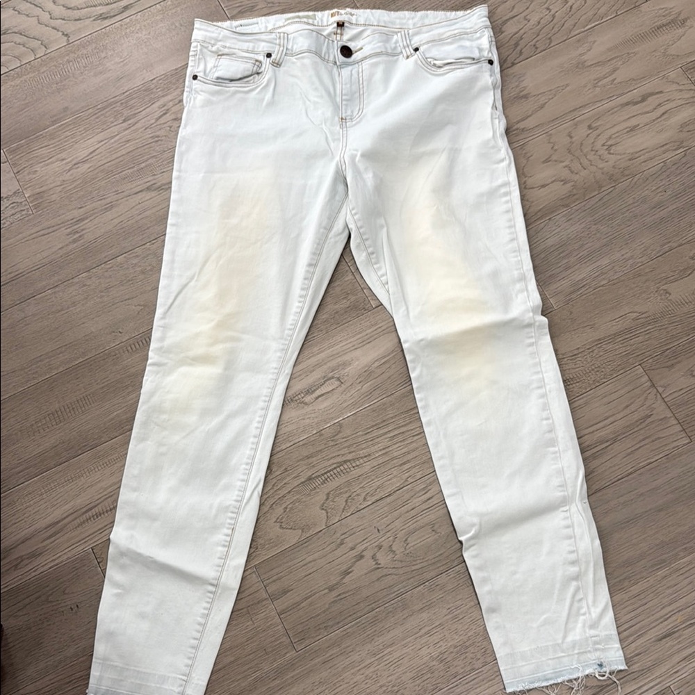 Kut from the Kloth White Skinny Jeans